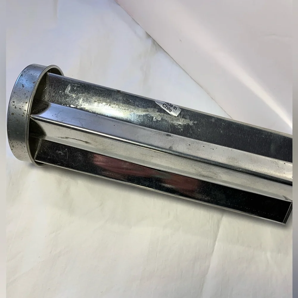 Retired Vintage Pampered Chef Valtrompia  Bread Tubes Set - Heart & Star Shapes